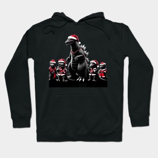 Godzilla - xmas Hoodie